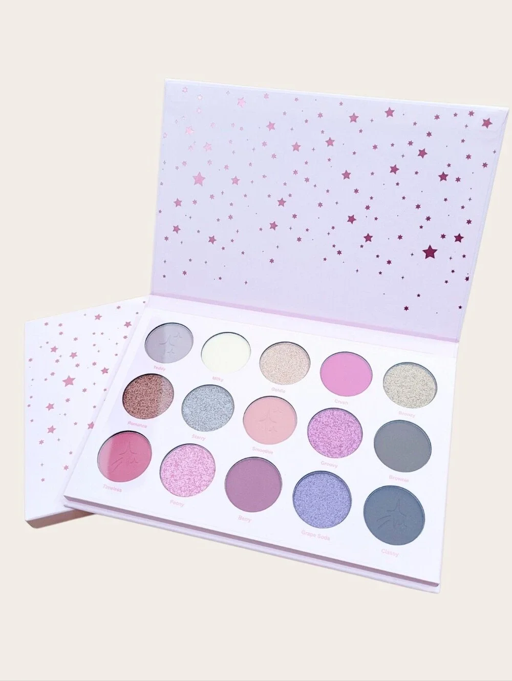 NIB MOONSLICE BEAUTY Celestial Crush Eyeshadow Palette 15 Colors Limited Ed